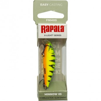 Воблер RAPALA X-LIGHT MINNOW 05 /FT Воблер RAPALA X-LIGHT MINNOW 05 /FT